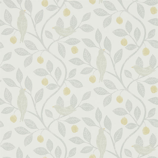 Damson Tree Wallpaper - Dijon/Mole - DHPO216363