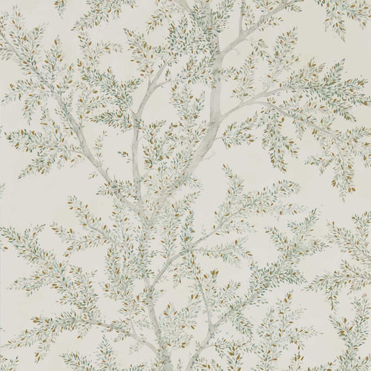 Farthing Wood Wallpaper - Sage Grey - DYSI216614