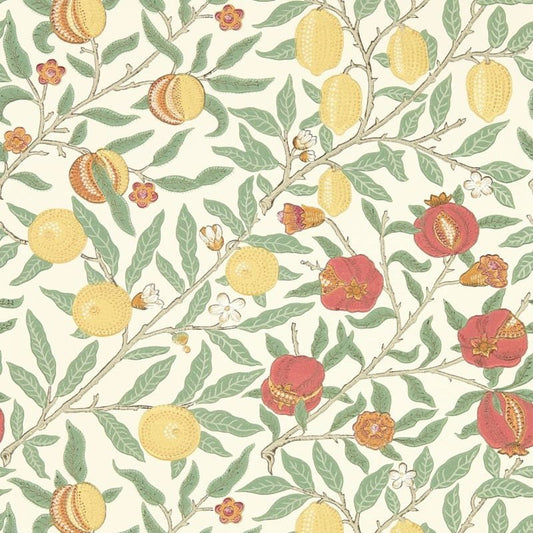 Fruit Wallpaper - Bayleaf/Russet - Morris & Co - 217087