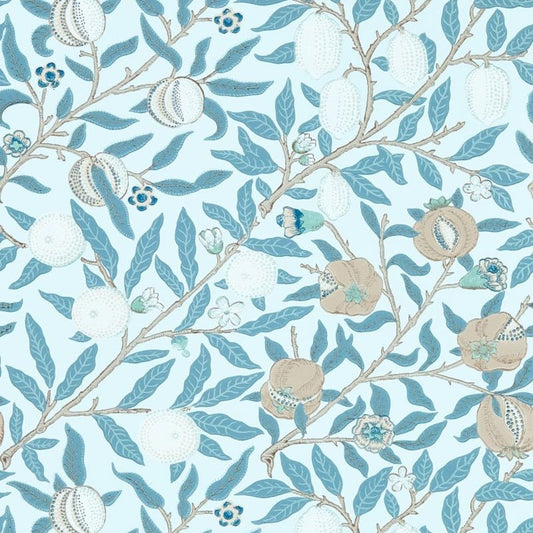 Fruit Wallpaper - Slate/Vellum - Morris & Co - 217084