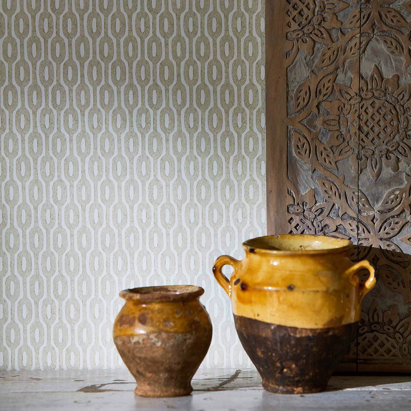 Hemp Wallpaper - Dijon - Sanderson - DHPO216367 - Morris Wallpaper