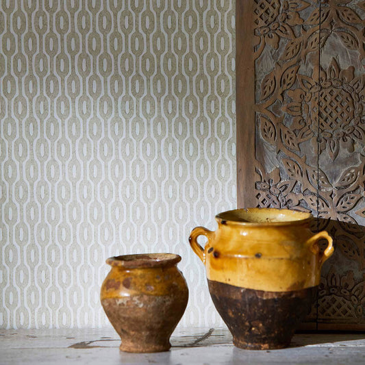 Hemp Wallpaper - Dijon - Sanderson - DHPO216367 - Morris Wallpaper