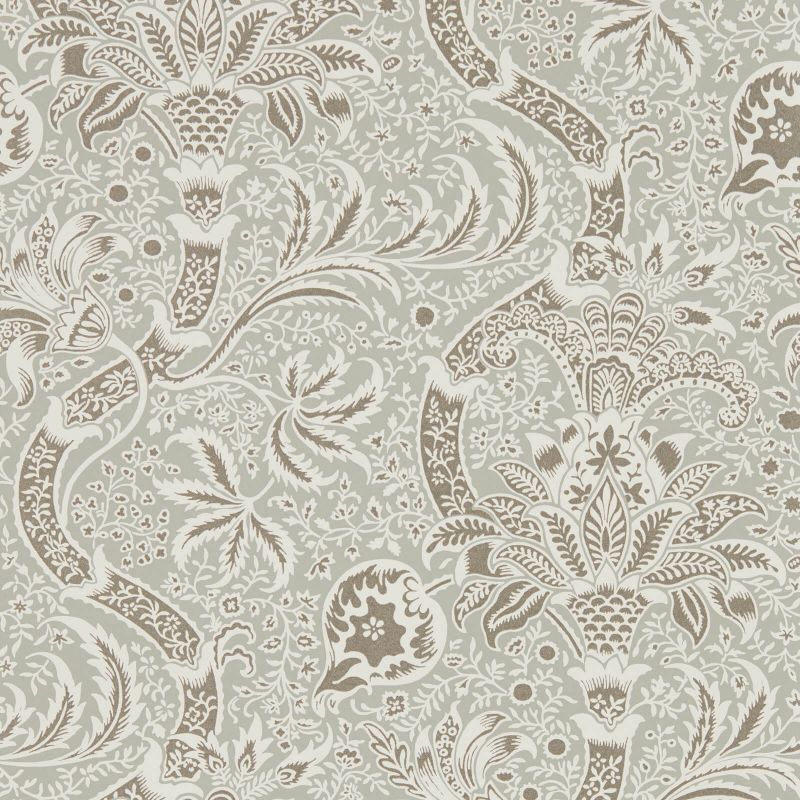 Indian Wallpaper - Grey/Pewter - Morris & Co - 216444