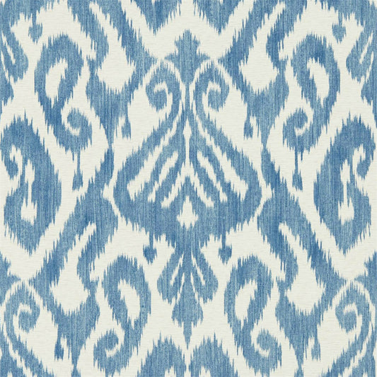 Kasuri Wallpaper - Indigo - DCPW216781