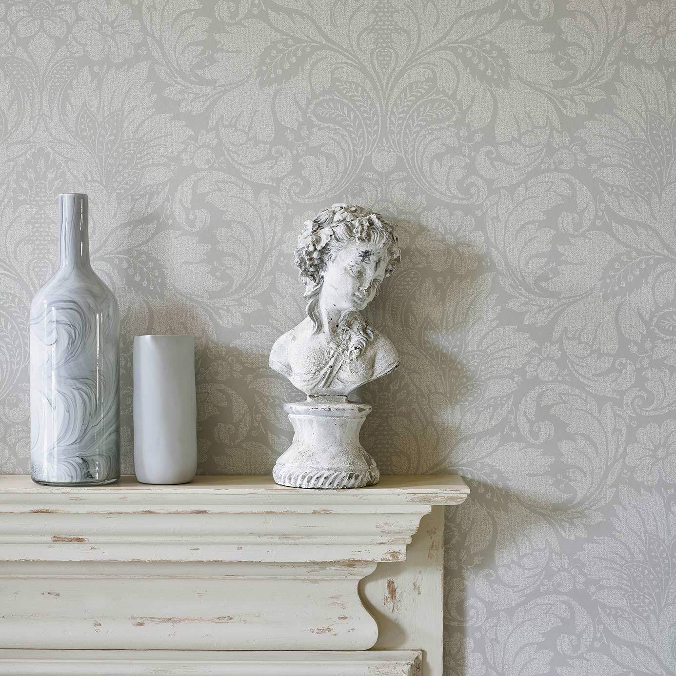 Kent Wallpaper - Parchment - Sanderson - DDAM216392 - Morris Wallpaper