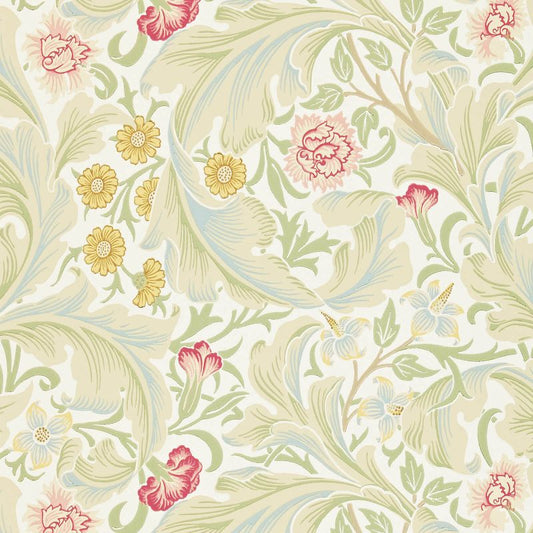 Leicester Wallpaper - Marble/Rose - Morris & Co - 212544