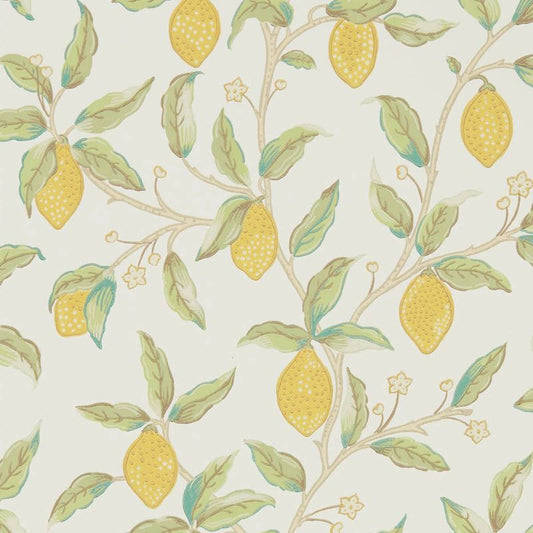 Lemon Tree Wallpaper - Bay Leaf - Morris & Co - 216672