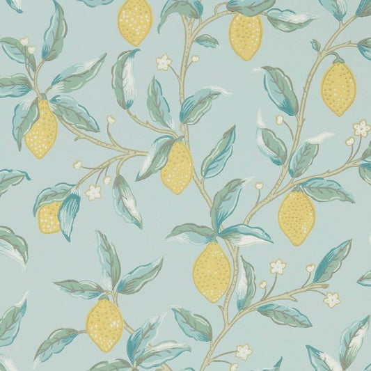 Lemon Tree Wallpaper - Wedgewood - Morris & Co - 216674