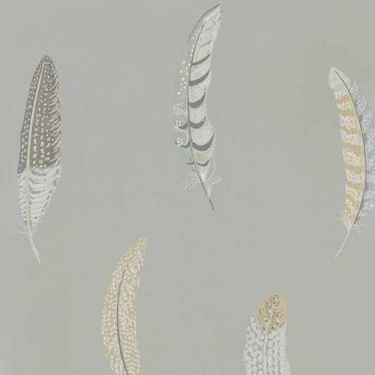 Lismore Wallpaper - Silver Grey - DYSI216605