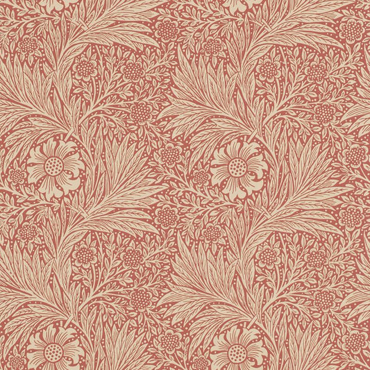 Marigold Wallpaper - Brick/Manilla - Morris & Co - 216844