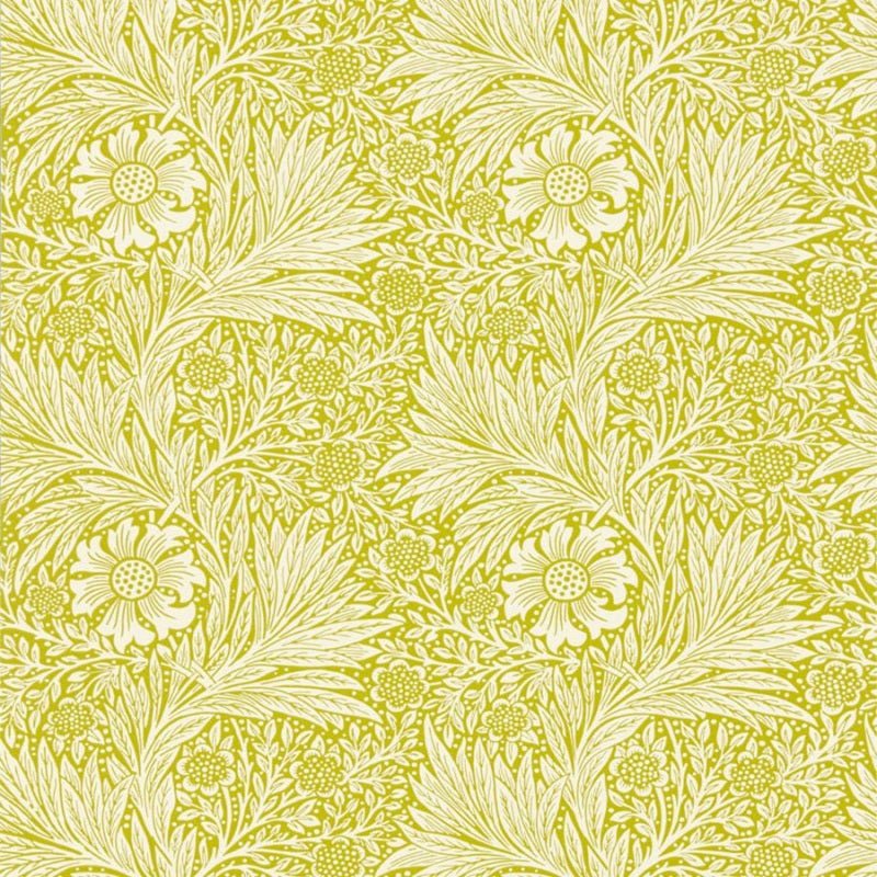 Marigold Wallpaper - Chartreuse - Morris & Co - 217092