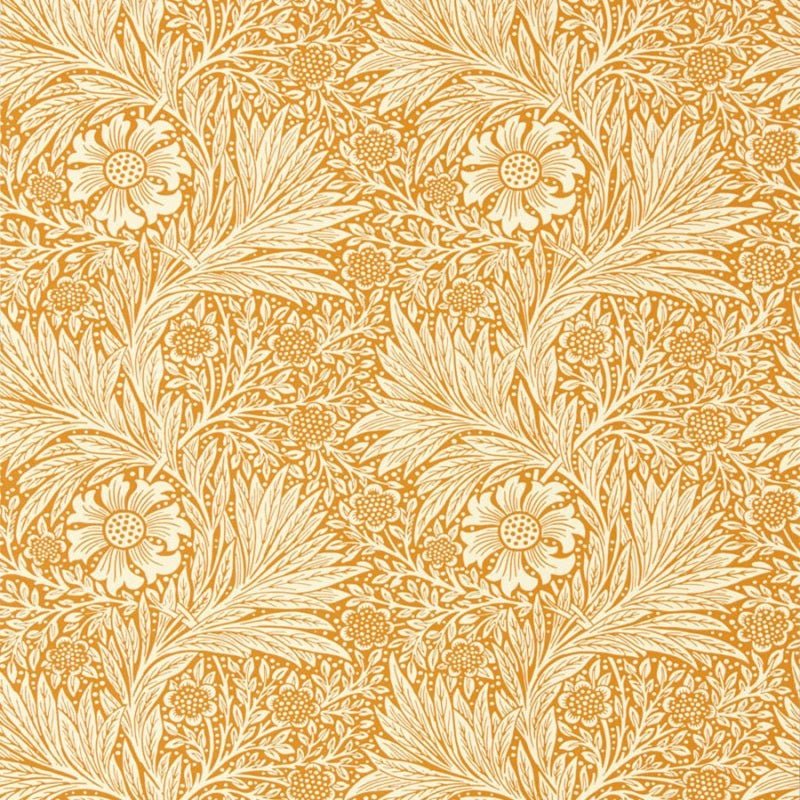 Marigold Wallpaper - Orange - Morris & Co - 217093
