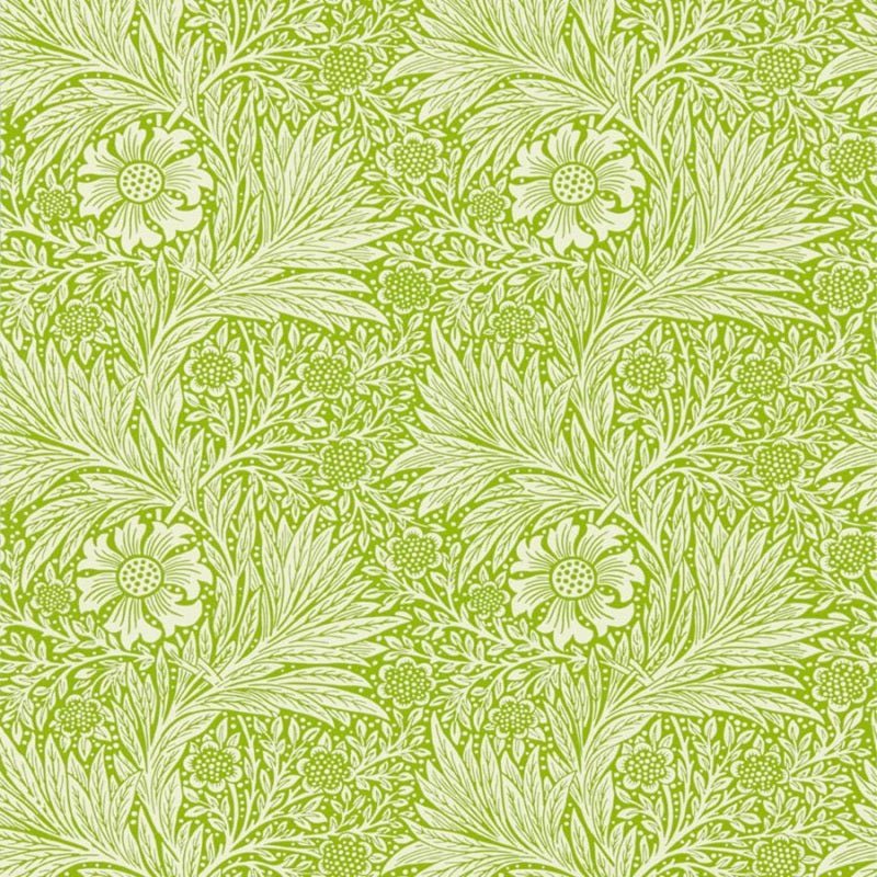 Marigold Wallpaper - Sap Green - Morris & Co - 217090