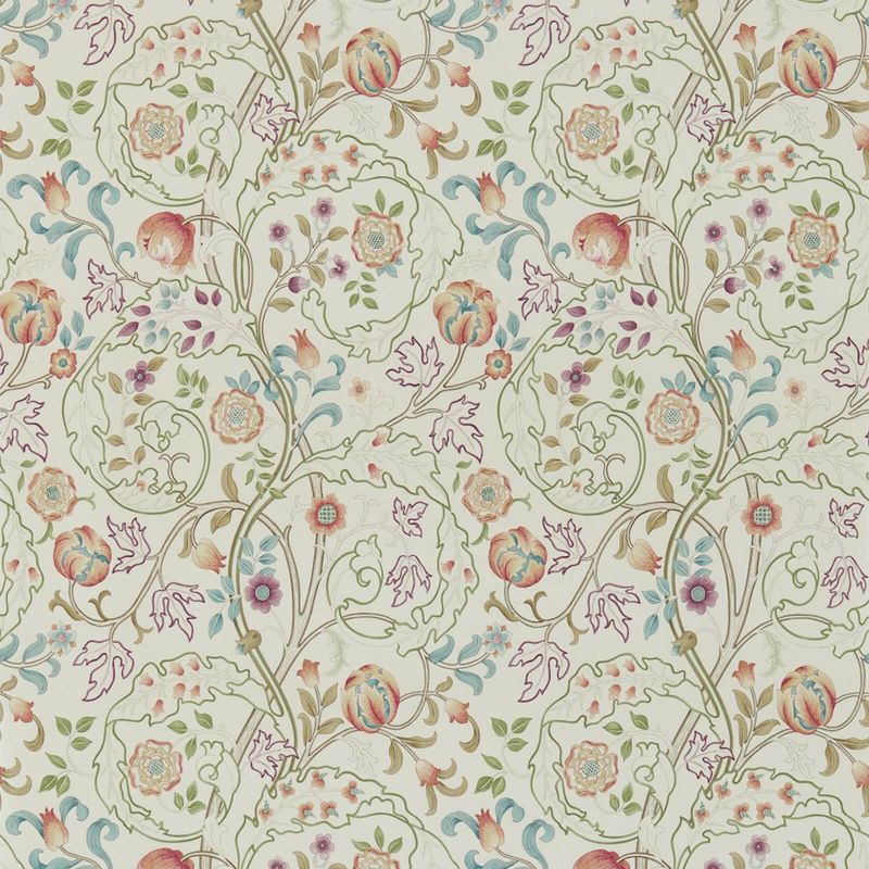 Mary Isobel Wallpaper - Rose/Artichoke - Morris & Co - 214729