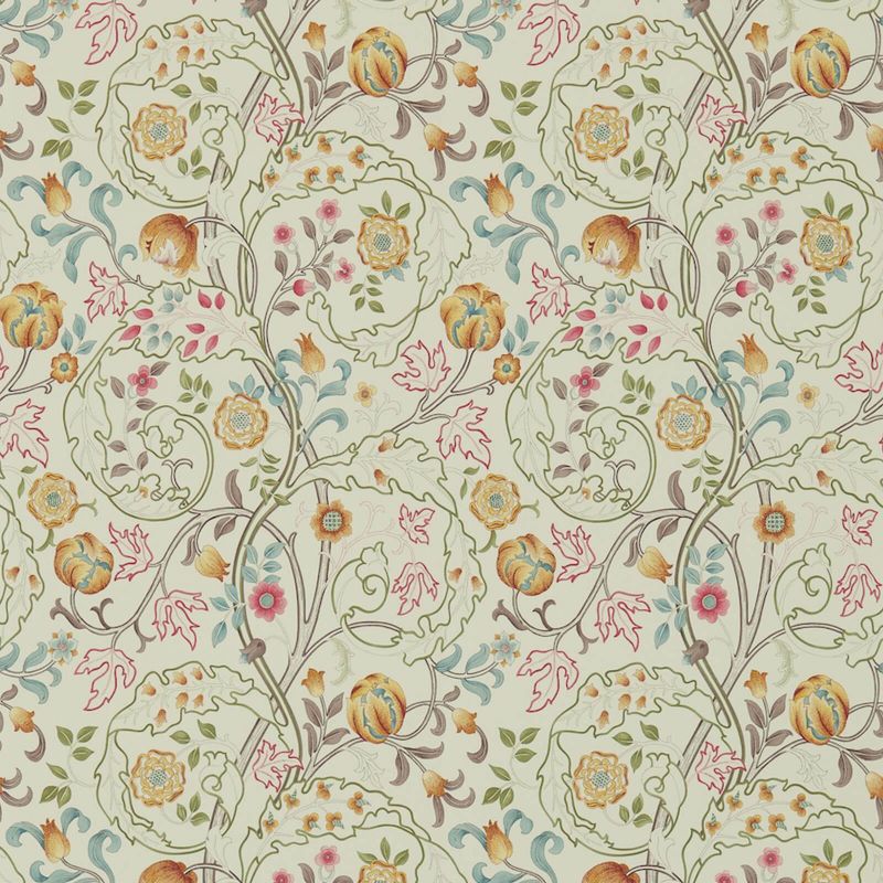 Mary Isobel Wallpaper - Russet/Taupe - Morris & Co - 216843