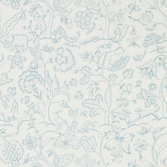 Middlemore Wallpaper - Cornflower Chalk - Morris & Co - 216698