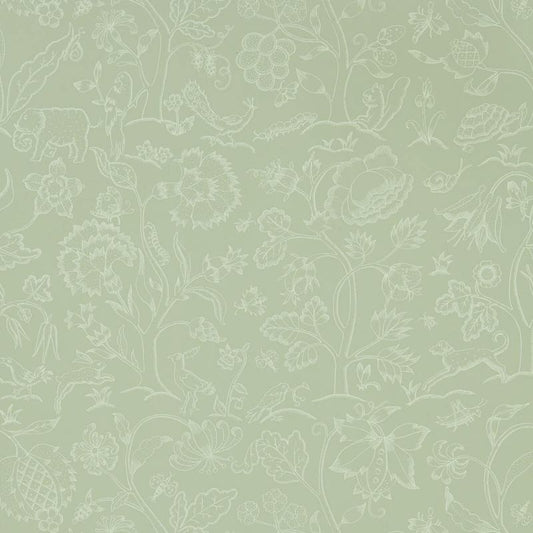 Middlemore Wallpaper - Sage Grey - Morris & Co - 216694
