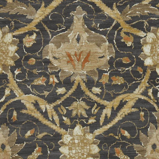 Montreal Wallpaper - Charcoal/Bronze - Morris & Co - 216431