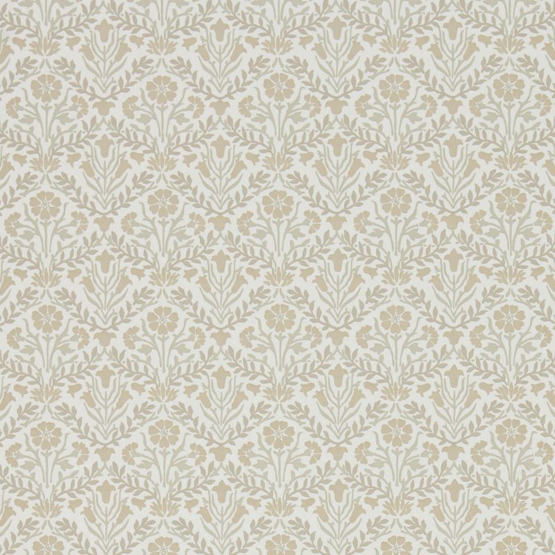 Morris Bellflowers Wallpaper - Linen/Cream - Morris & Co - 216437