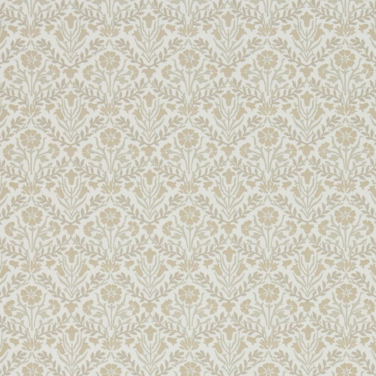 Morris Bellflowers Wallpaper - Linen/Cream - Morris & Co - 216437