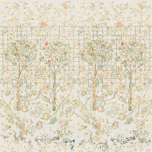 1054 - Melsetter Wide Width Wallpaper - Panel - Melsetter Stone by Morris Collections