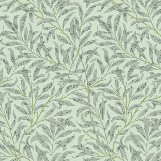 1079 - Willow Boughs Wallpaper - Willow Pale Green by Morris Collections