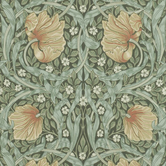 Pimpernel Wallpaper - Bayleaf/Manilla - Morris & Co - 216856