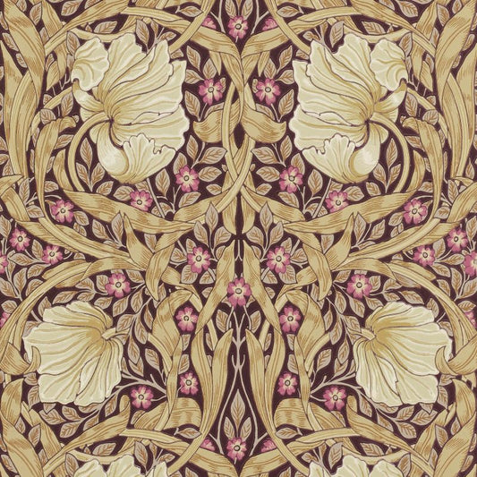 Pimpernel Wallpaper - Fig/Sisal - Morris & Co - 210390