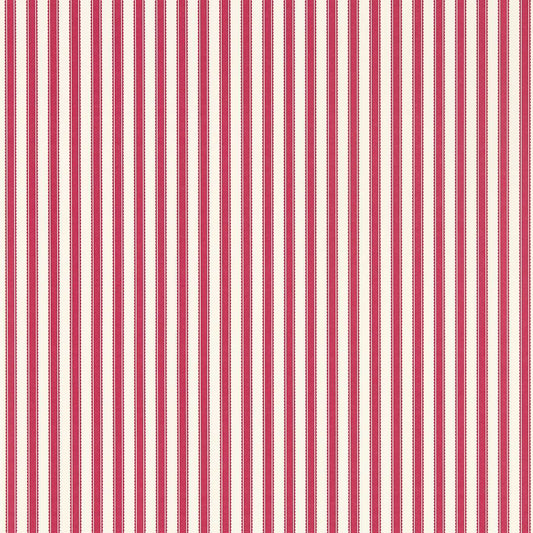 Pinetum Stripe Wallpaper - Mulberry - DABW217253