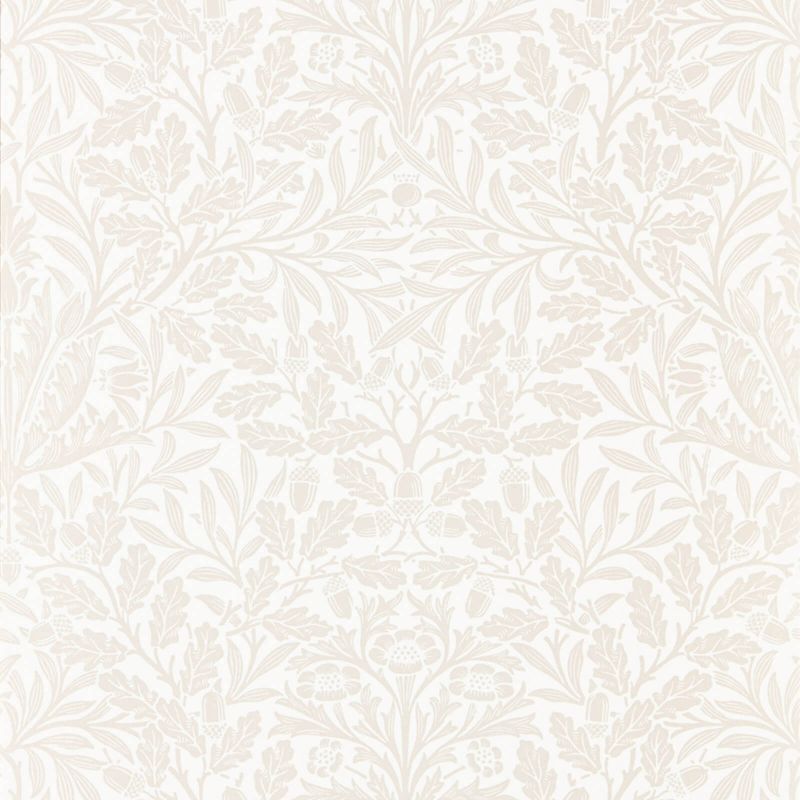 Pure Acorn Wallpaper - Ivory/Pearl - Morris & Co - 216044