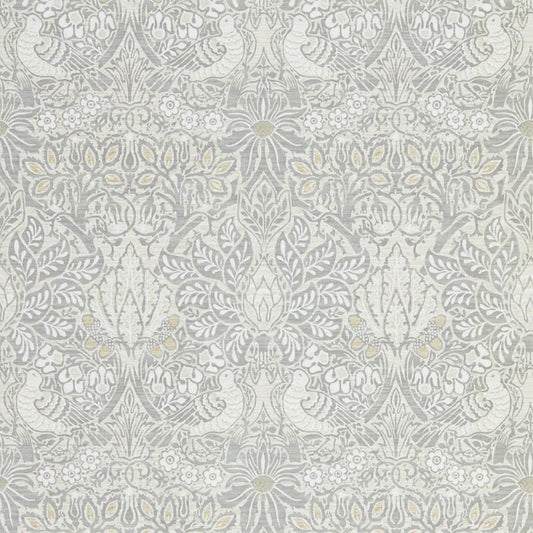 Pure Dove & Rose Wallpaper - Cloud Grey - Morris & Co - 216520