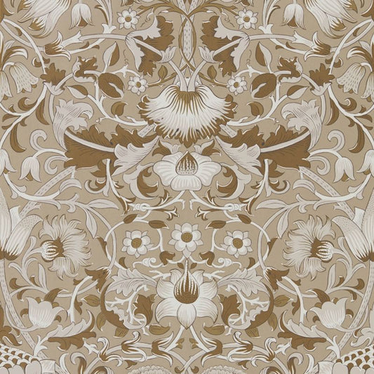 Pure Lodden Wallpaper - Gilver/Gold - Morris & Co - 216029