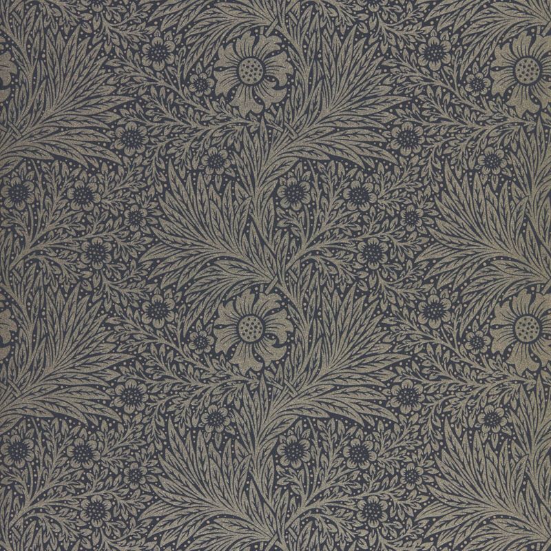 Pure Marigold Wallpaper - Black Ink - Morris & Co - 216535