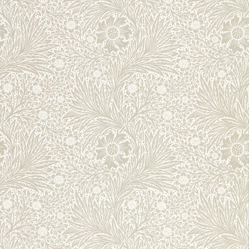 Pure Marigold Wallpaper - Soft Gilver - Morris & Co - 216537