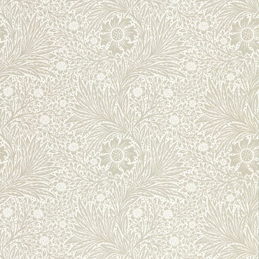 Pure Marigold Wallpaper - Soft Gilver - Morris & Co - 216537