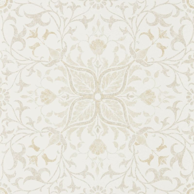 Pure Net Ceiling Wallpaper - Ecru/Linen - Morris & Co - 216039