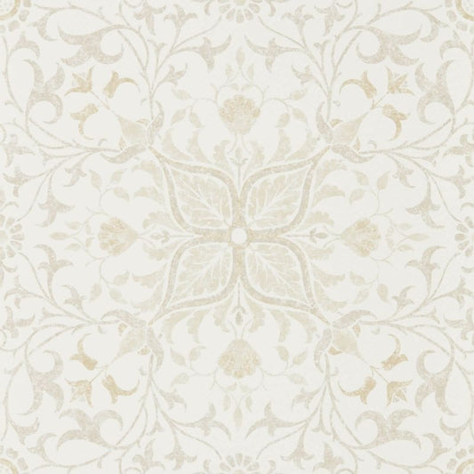 Pure Net Ceiling Wallpaper - Ecru/Linen - Morris & Co - 216039