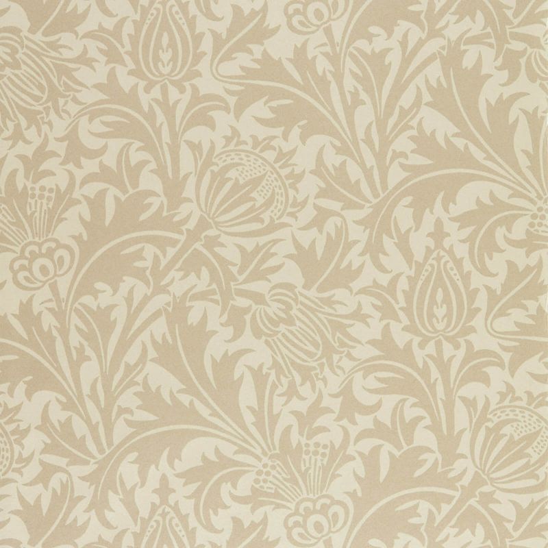 Pure Thistle Wallpaper - Linen - Morris & Co - 216552