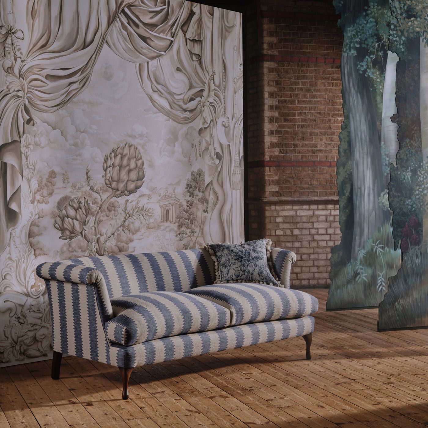 Pygmalion Wallpaper - Alabaster - DGDW217327 - Sanderson