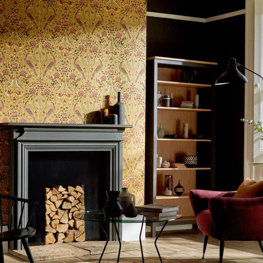 Seasons By May Wallpaper - Linen - Morris & Co - 216687