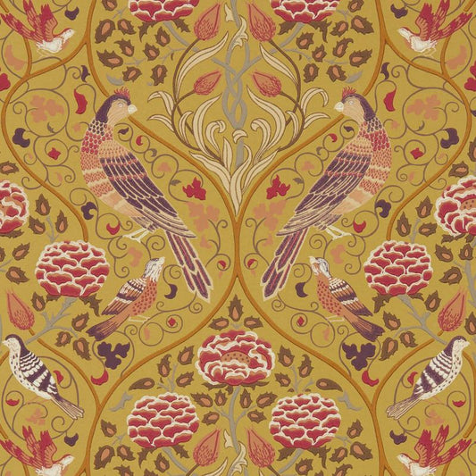 Seasons By May Wallpaper - Saffron - Morris & Co - 216685