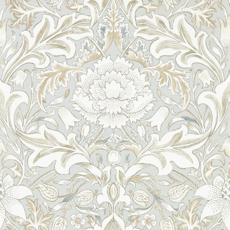 Simply Severn Wallpaper - Dove - Morris & Co - 217076