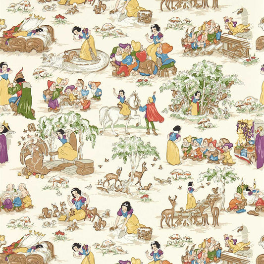 Snow White Wallpaper - Whipped Cream - DDIW217275