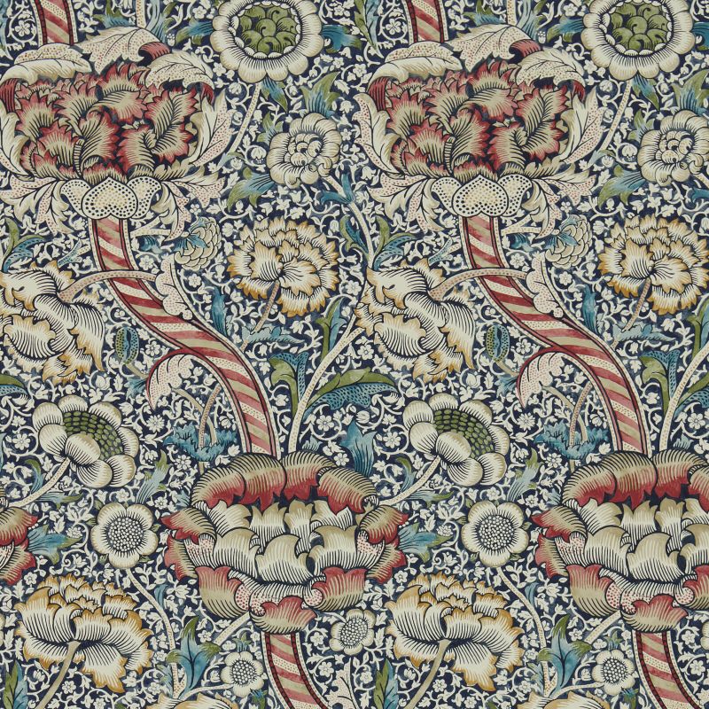 Wandle Wallpaper - Indigo/Madder - Morris & Co - 216849