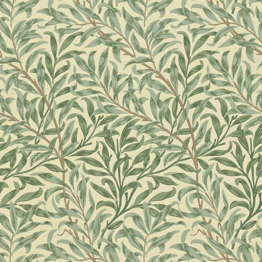 Willow Boughs Wallpaper - Green - DGW1WB101 - Morris & Co