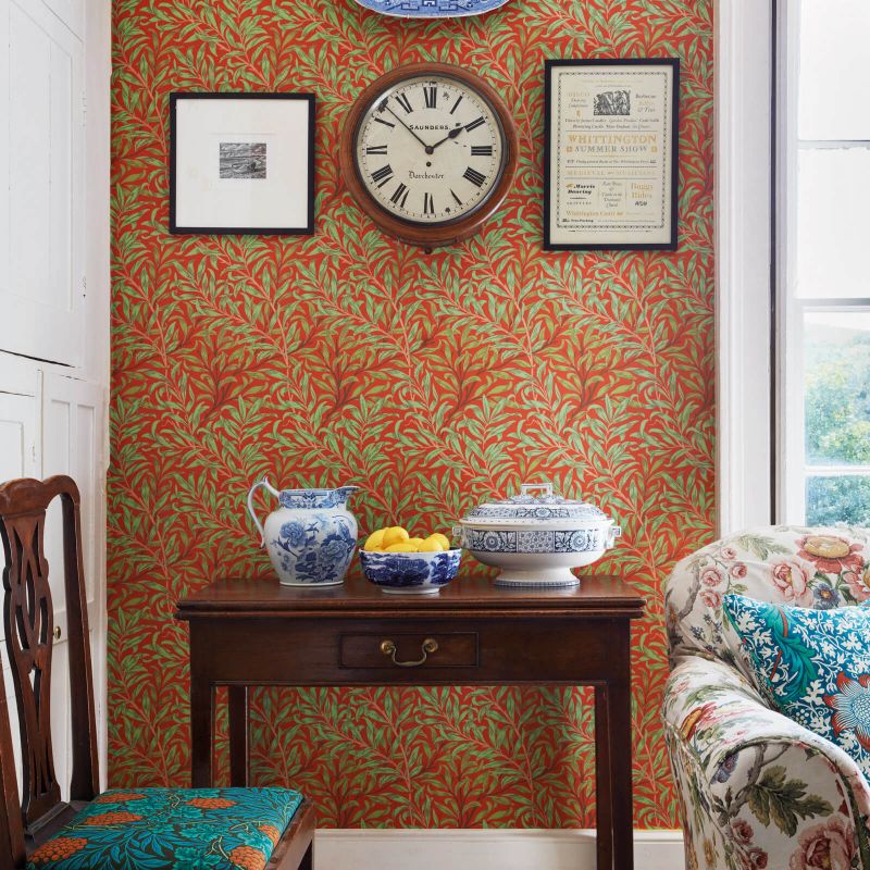 Willow Boughs Wallpaper - Blue - Morris & Co - WM7614/4