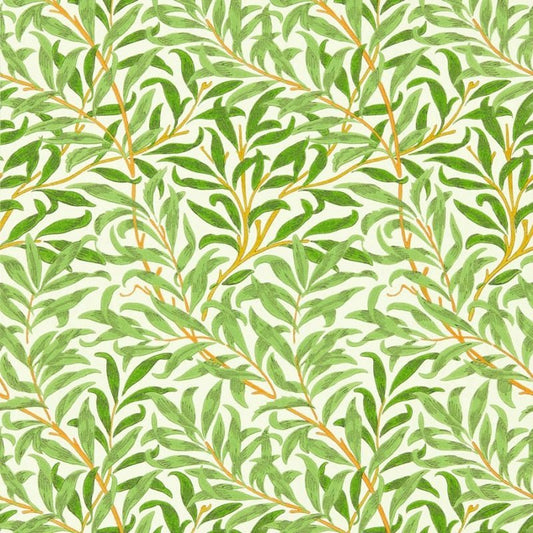 Willow Boughs Wallpaper - Leaf Green - Morris & Co - 217088