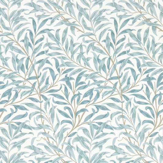 Willow Boughs Wallpaper - Mineral - Clarke & Clarke - W0172/04 - Morris Wallpaper
