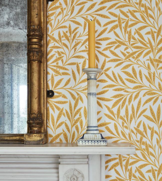 Willow Wallpaper - Cream/Brown - 216965 - Morris & Co
