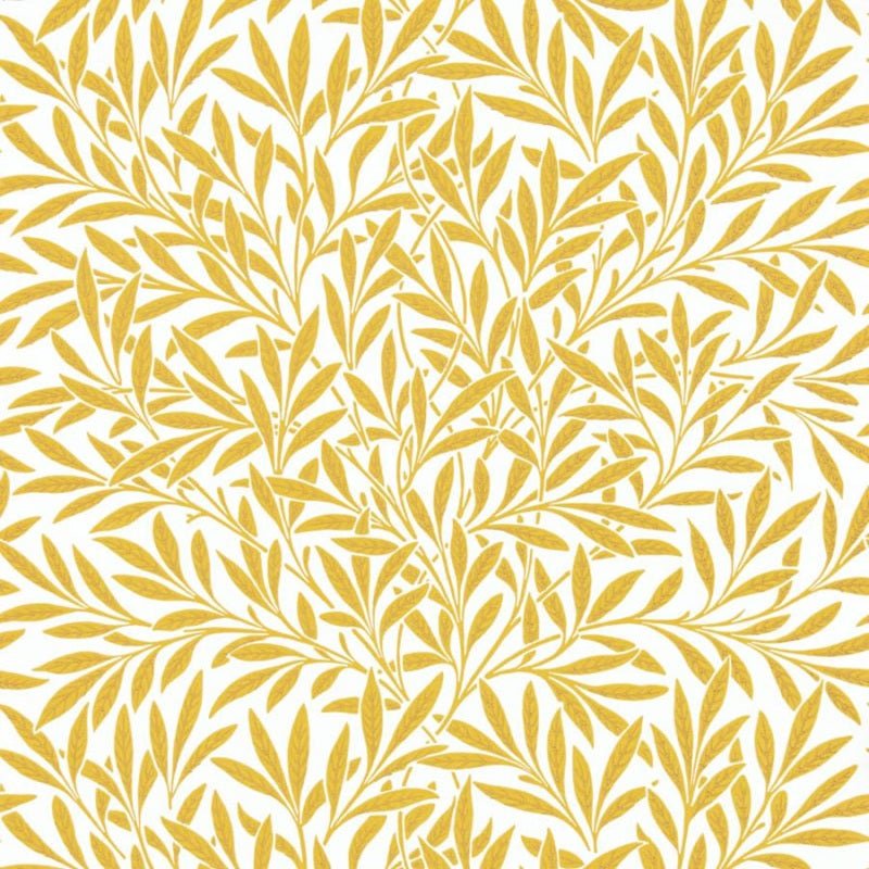 Willow Wallpaper - Yellow - Morris & Co - 216963